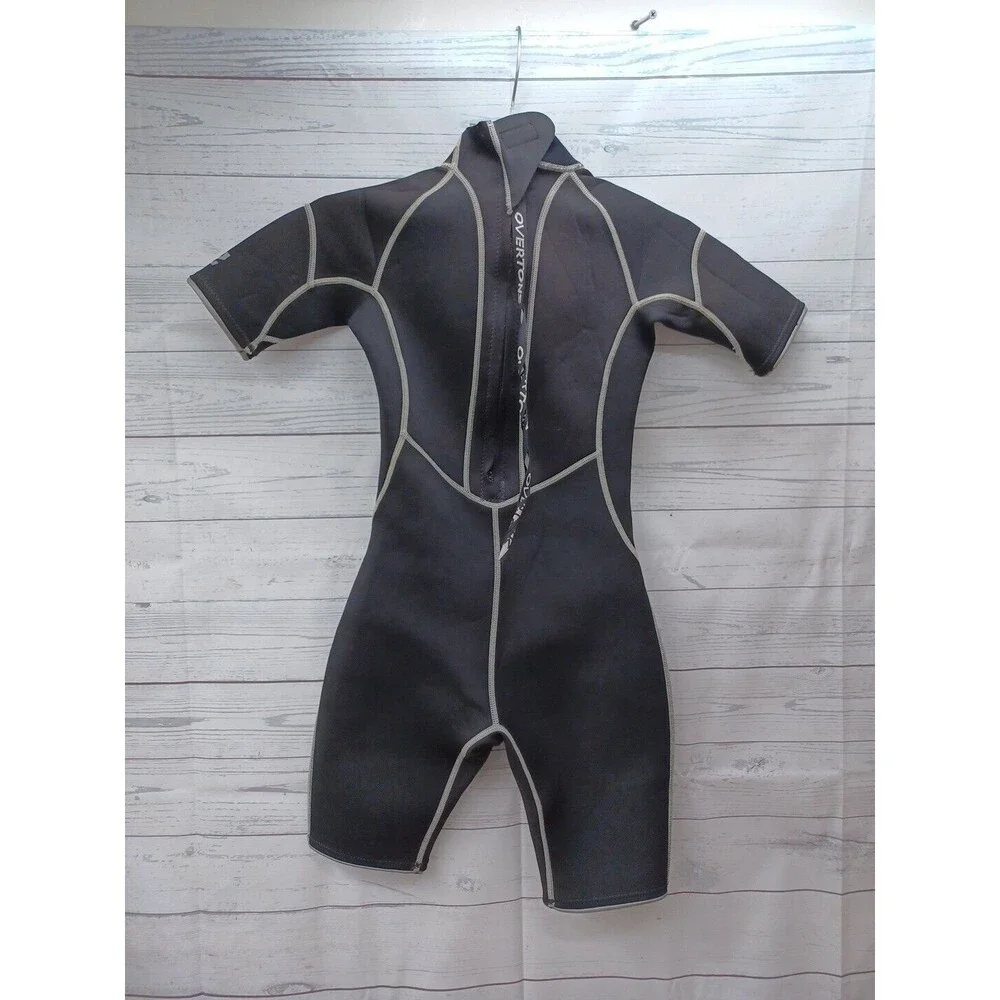 Overton’s 3/2 Black Neoprene Scuba Diving Wetsuit Youth Junior 10